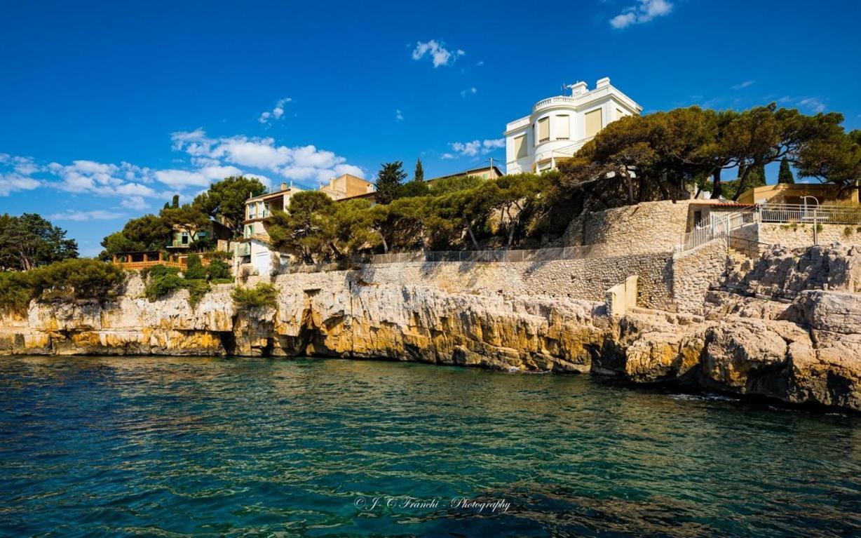 La Maison De Doms Avec Jacuzzi Et Vue Mer Cassis Exterior foto